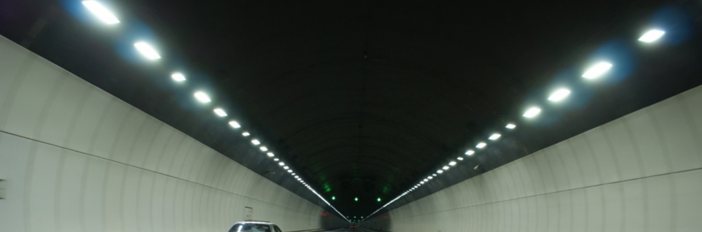 Luz LED para túnel